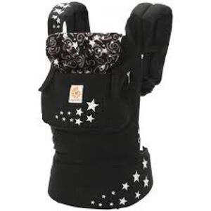 Ergobaby Black and White Star Pattern multiposition Baby Carrier